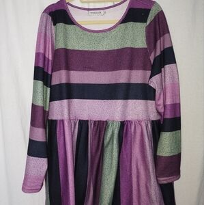 Misslook Top Long sleeve size XL Fits like 1x plus Generously
